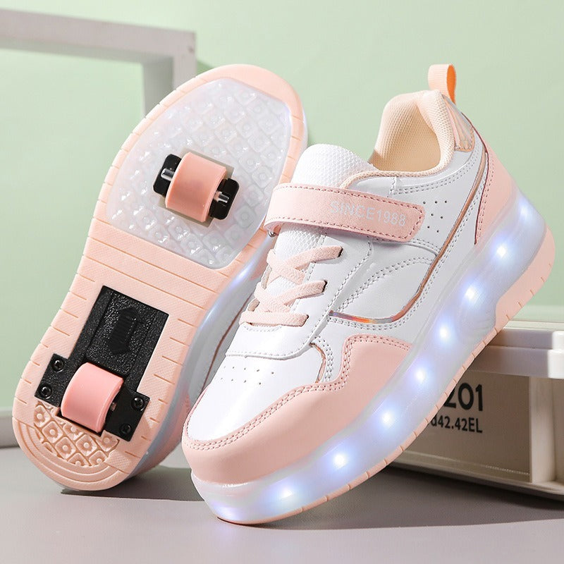 Rechargeable Flash Walk Shoes