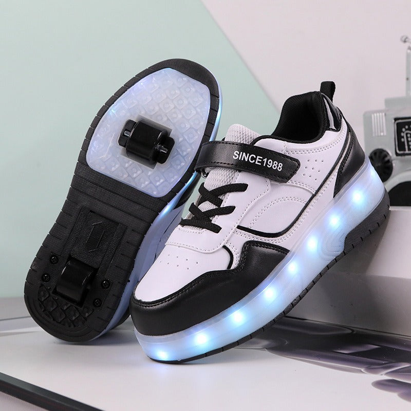 Rechargeable Flash Walk Shoes