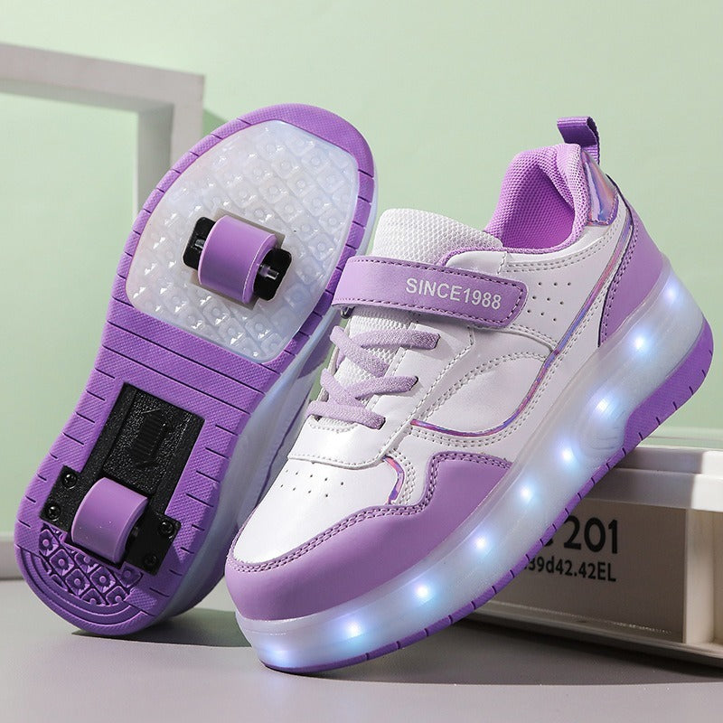 Rechargeable Flash Walk Shoes