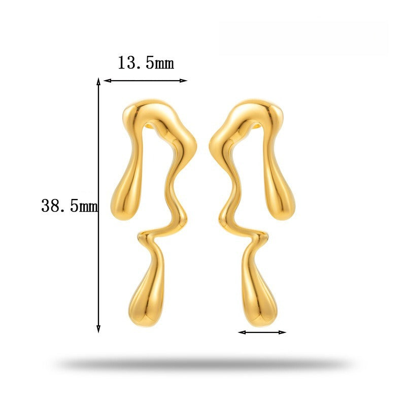 Gold Plated AB Edition Earrings