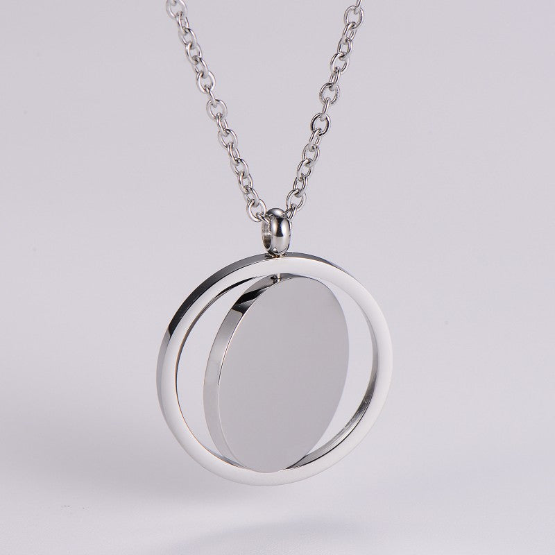 Laser-lettering Glossable Necklace