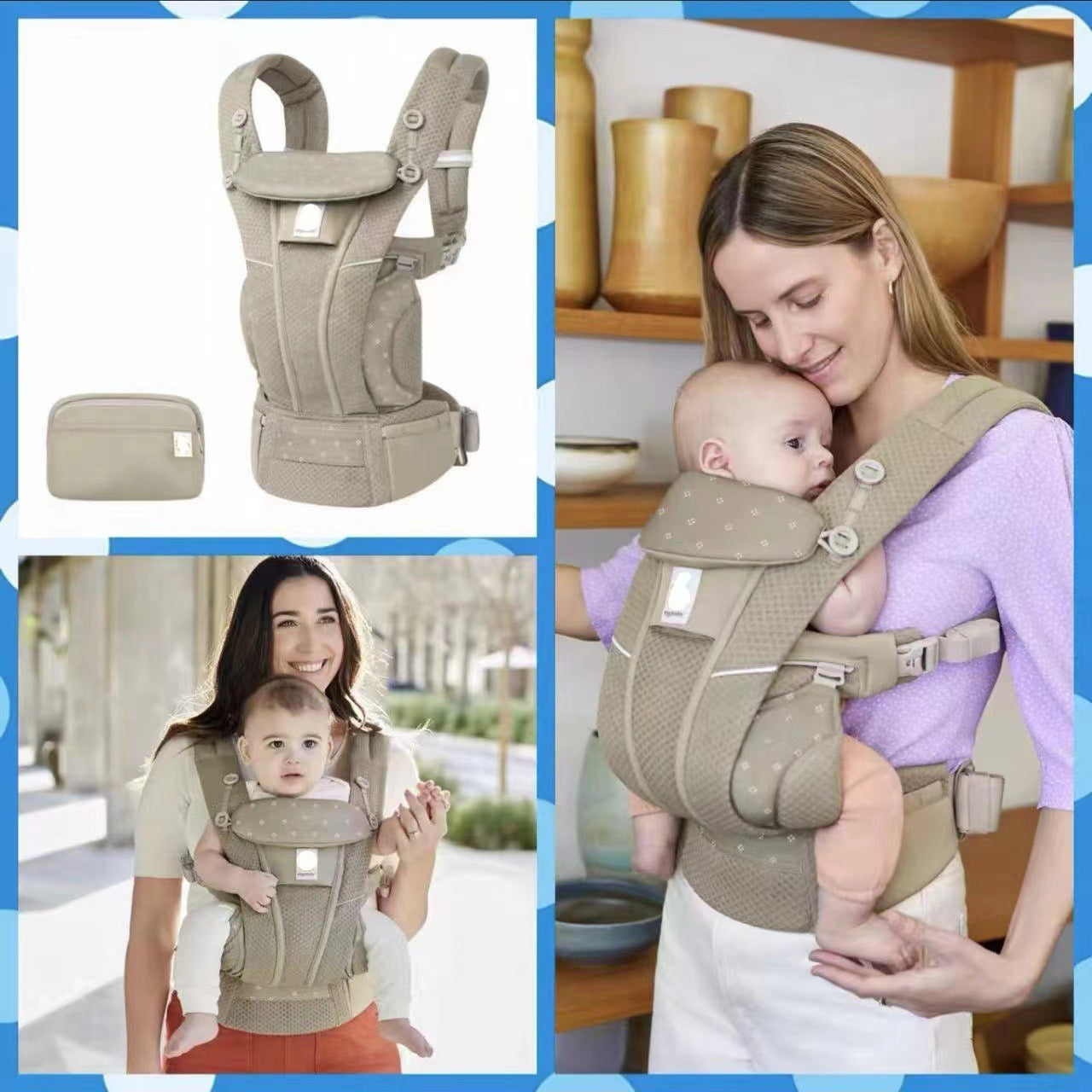 Baby Carrier Front and Back