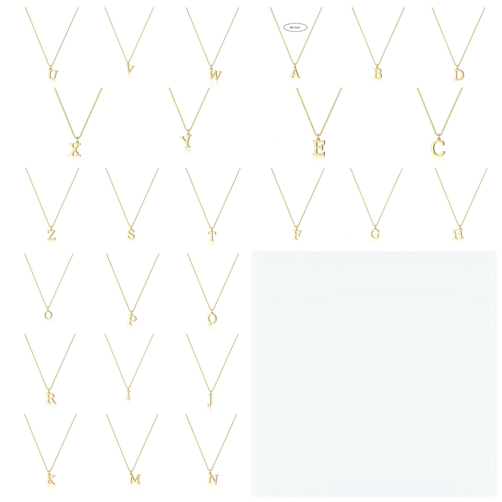 Letter Lady Necklace