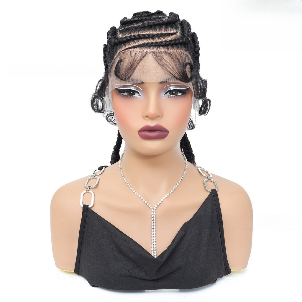 16 Inch Full lace Braid Wig