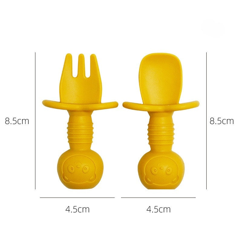 Baby's Short Handle Fork Spoon