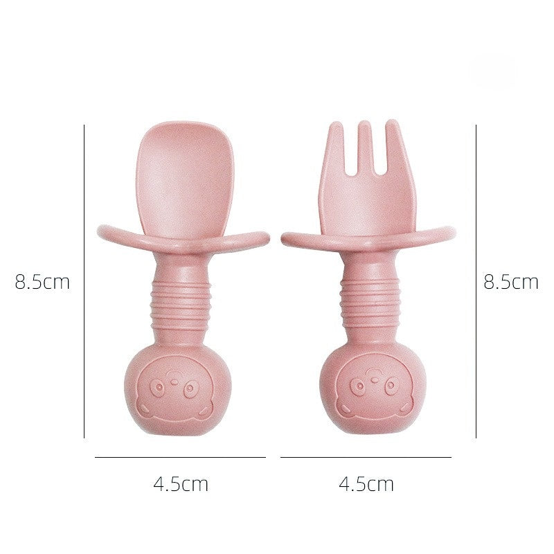 Baby's Short Handle Fork Spoon