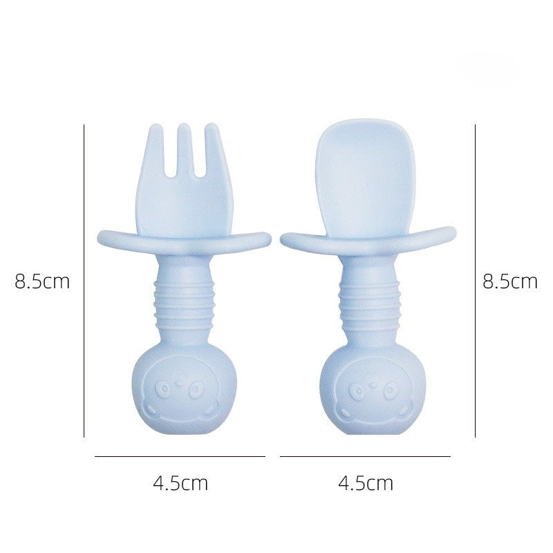 Baby's Short Handle Fork Spoon