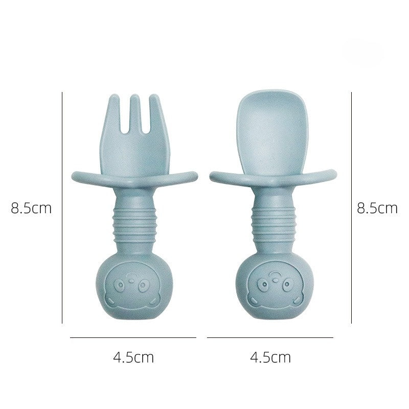 Baby's Short Handle Fork Spoon