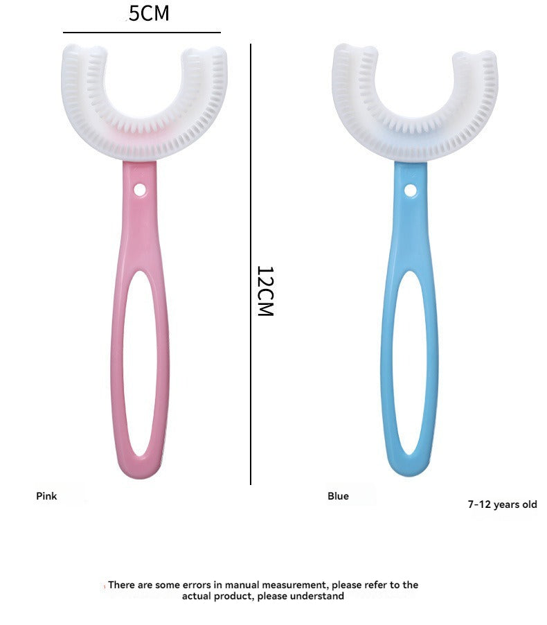 Manual Children's U-shaped Toothbrush