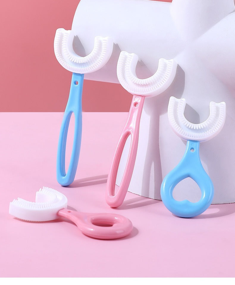Manual Children's U-shaped Toothbrush