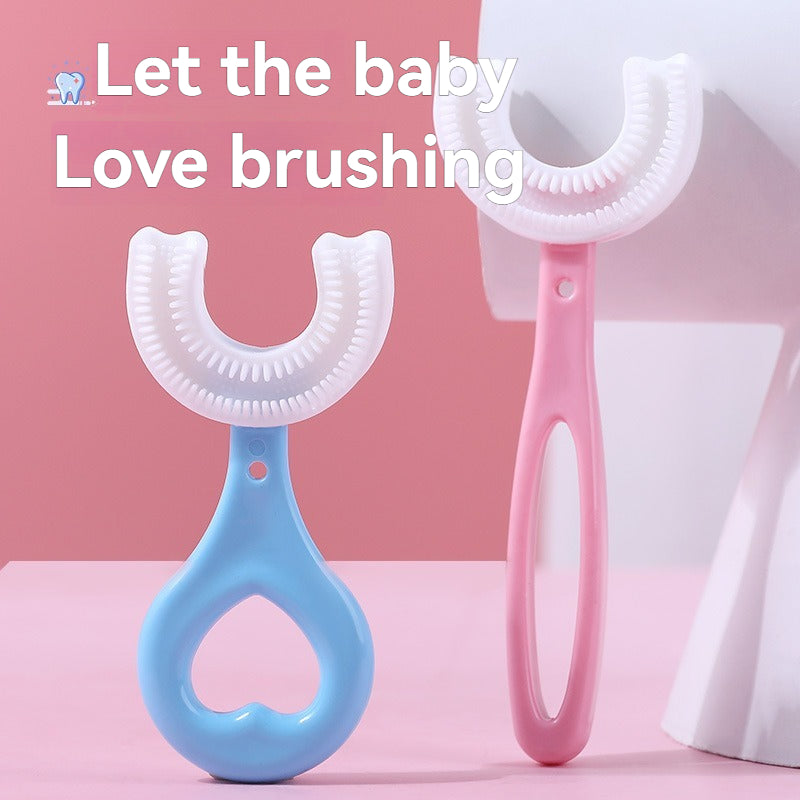 Manual Children's U-shaped Toothbrush