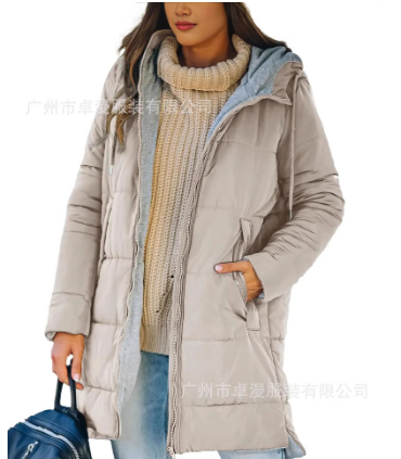 Long Sleeve Pocket Long Jacket