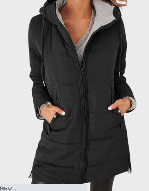 Long Sleeve Pocket Long Jacket