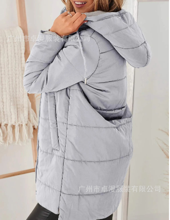 Long Sleeve Pocket Long Jacket