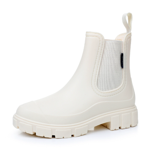 Mid-barrel waterproof mid-barrel rain boots