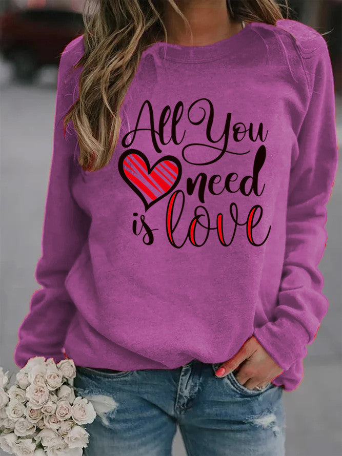 2024 Amazon ebay AliExpress cross-border independent station eBay animal letters European and American printed round neck 2TEMU