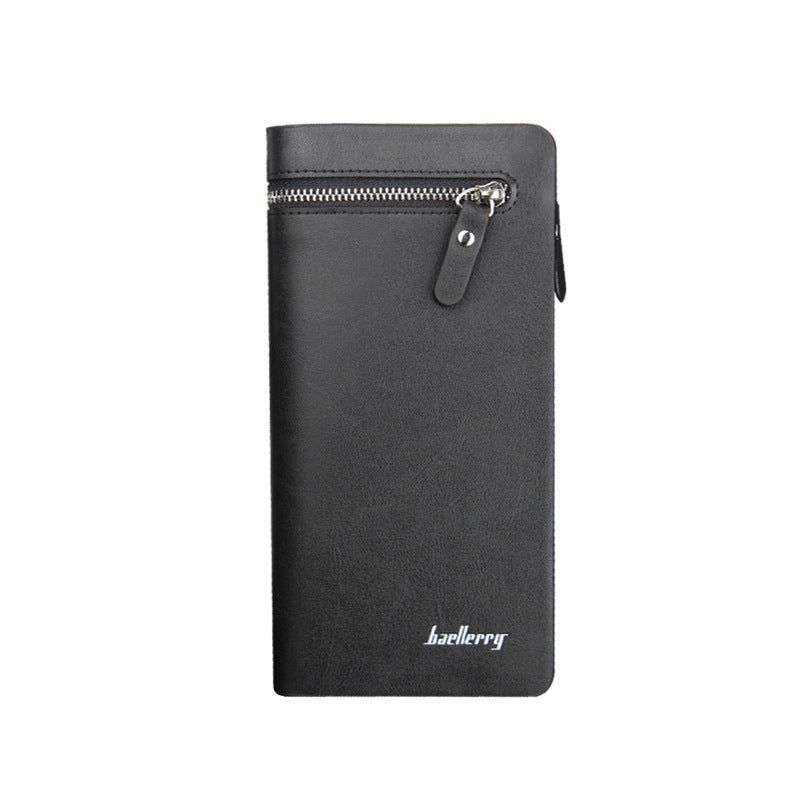 baellerry business clutch men's wallet long zip clutch mobile phone bag factory wholesale men's bag