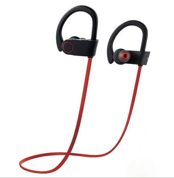 Amazon cross-border hot U8 Bluetooth sport headsets ear-mounted Bluetooth headset ear-mounted factory one piece dropshipping