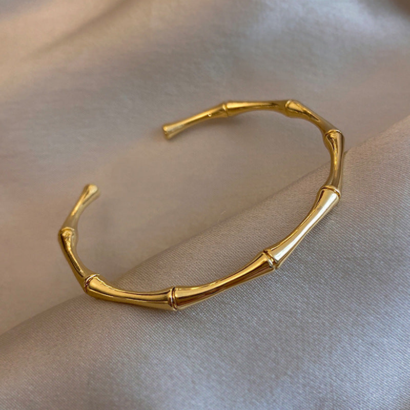 Gold Titanium Steel Bracelet