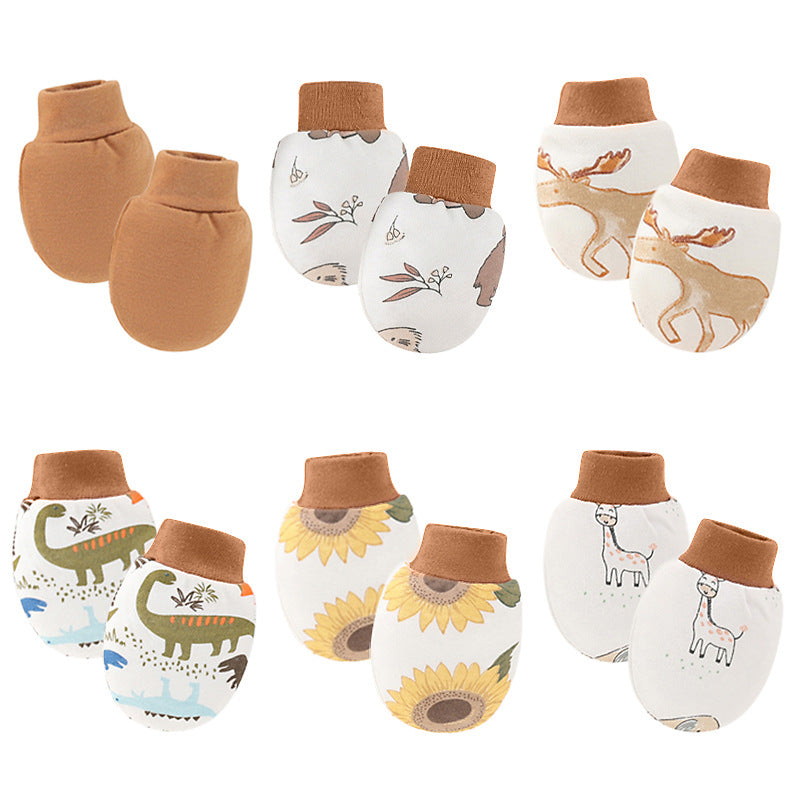 Baby Anti-Scratch Face Gloves