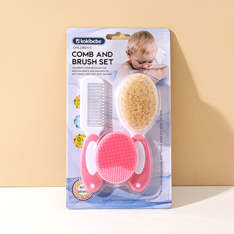 Baby Massage Comb Brush Suit