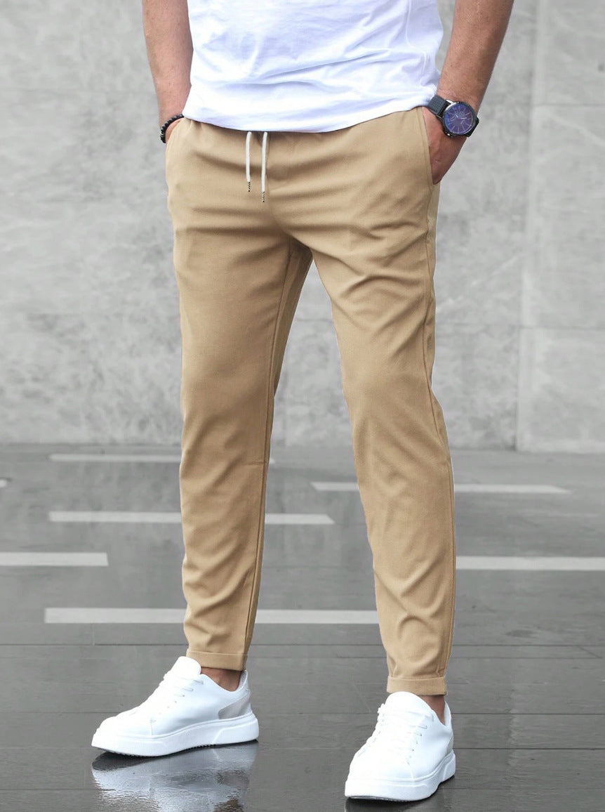 Men's Business Cropped Pants