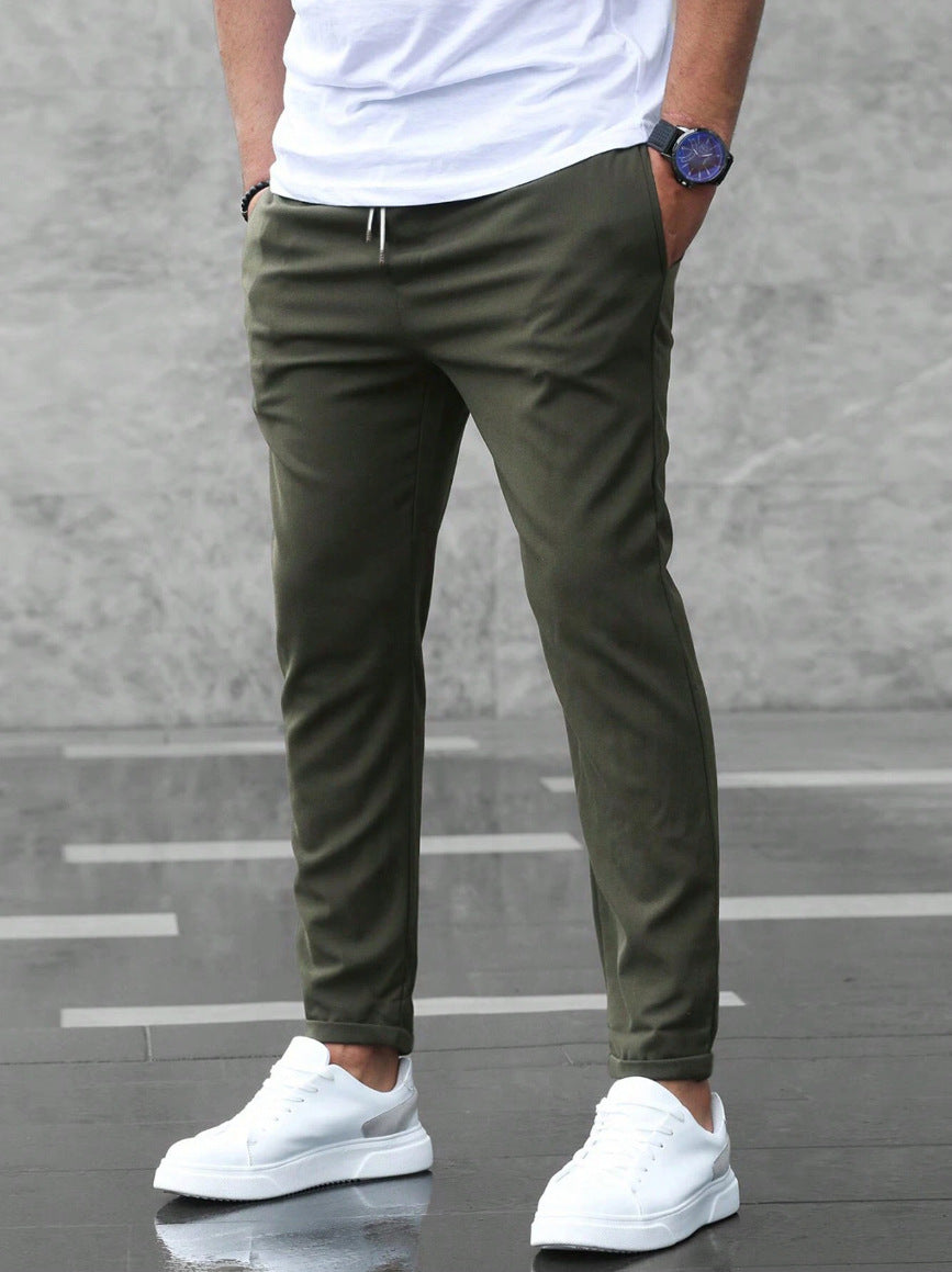 Men's Business Cropped Pants