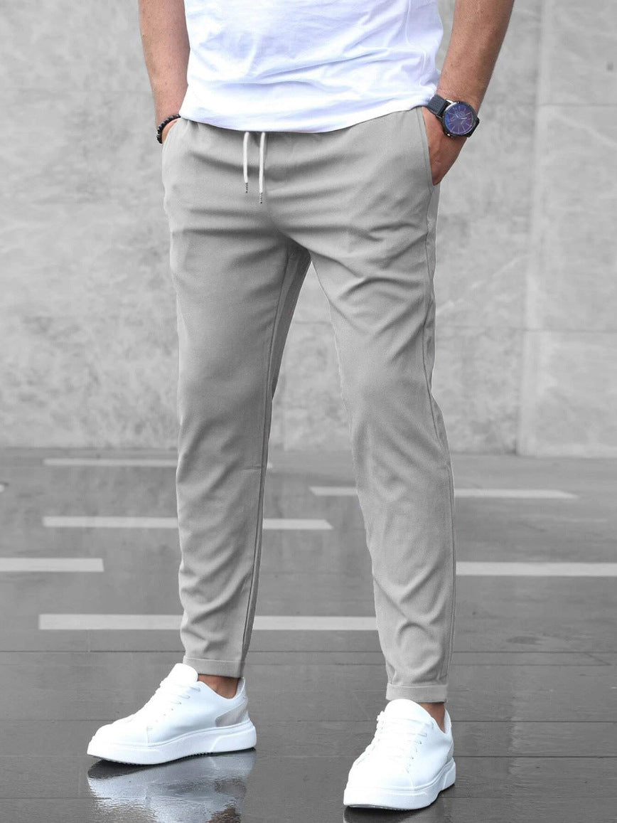 Men's Business Cropped Pants