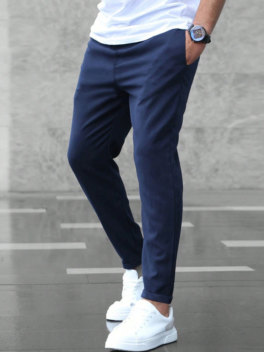 Men's Business Cropped Pants