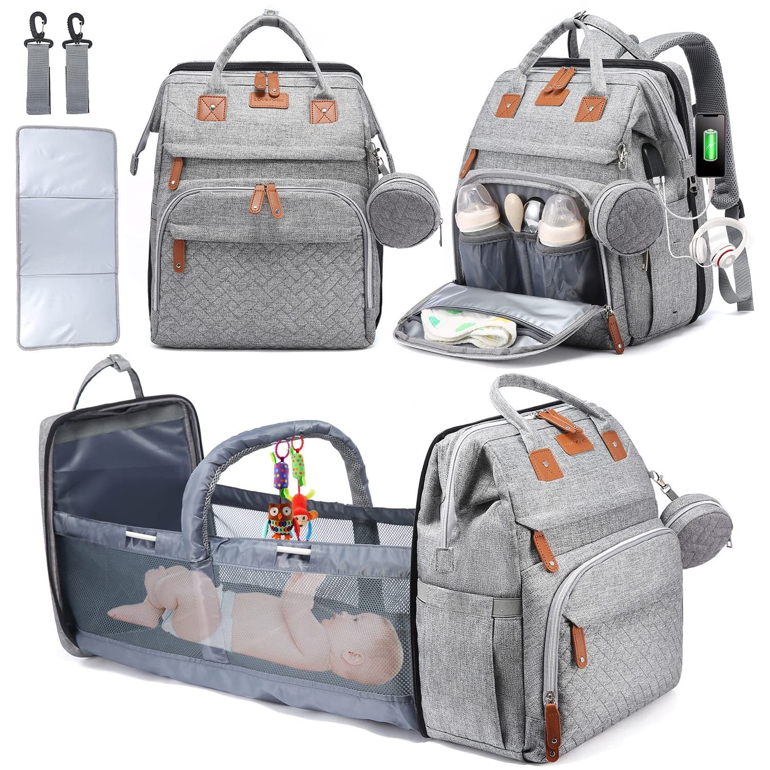 Folding Crib Backpack