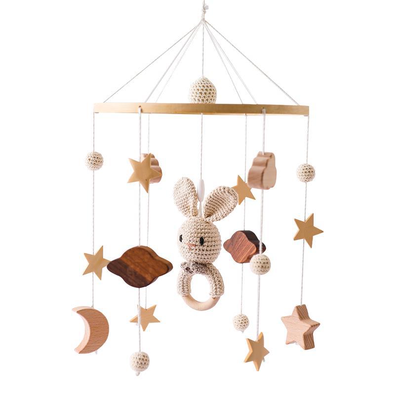 Children's Room Crochet Doll Bed Bell