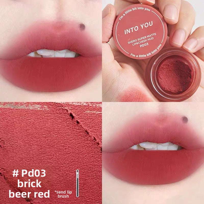 Lip and Cheek Canned Lip Mud