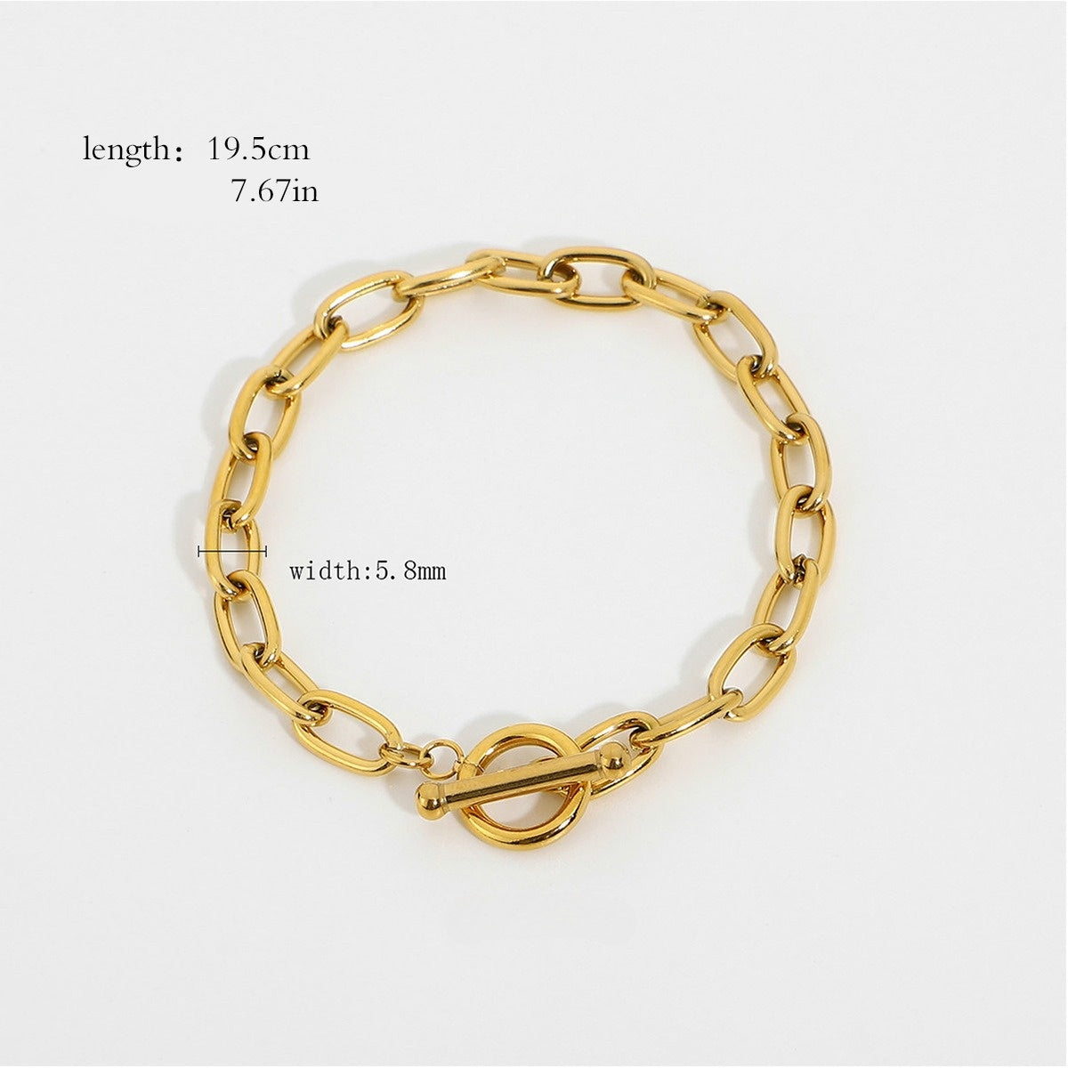 Stainless Steel Cuban Bracelet