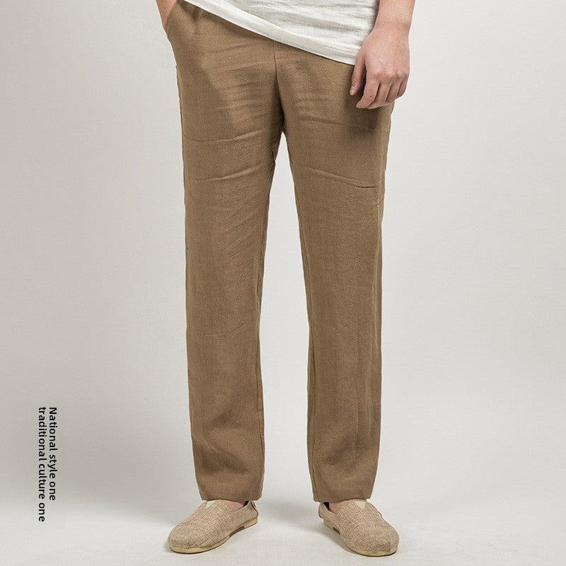 Men's Linen Casual Pants