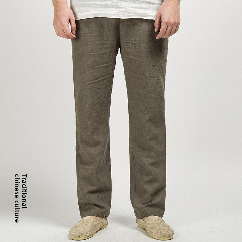 Men's Linen Casual Pants