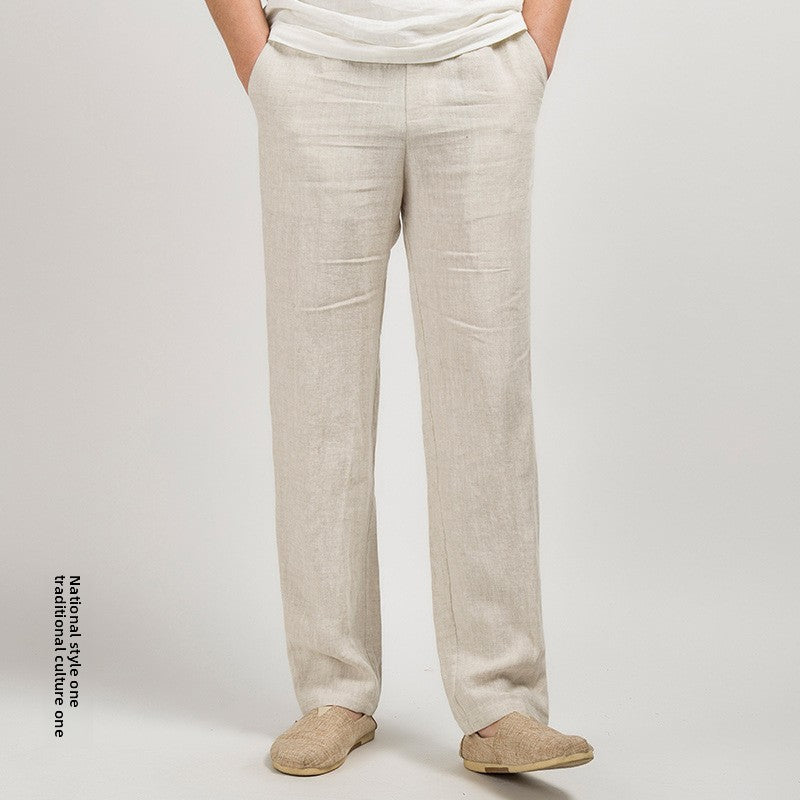 Men's Linen Casual Pants