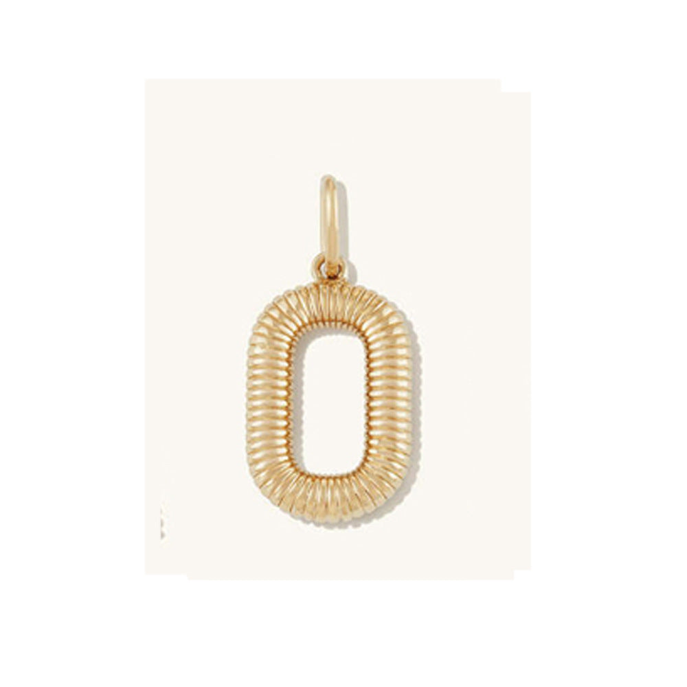 Mid-length Letter Necklace