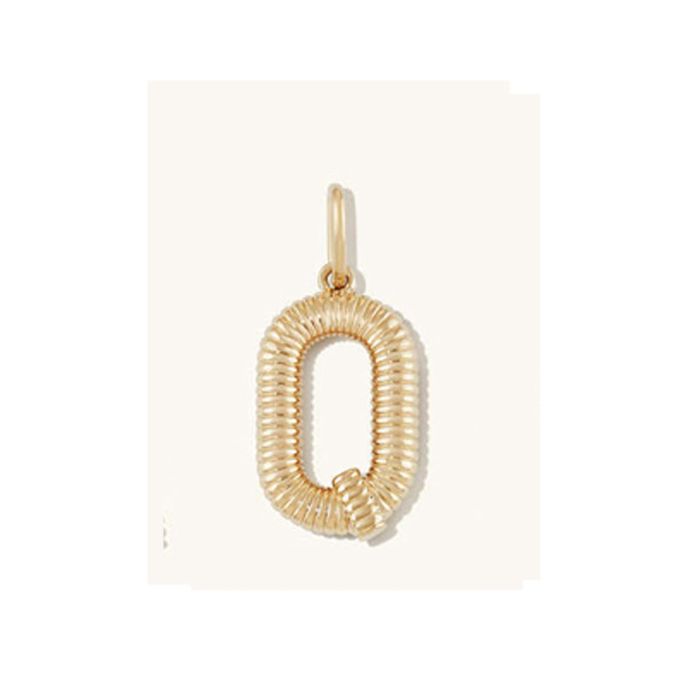 Mid-length Letter Necklace