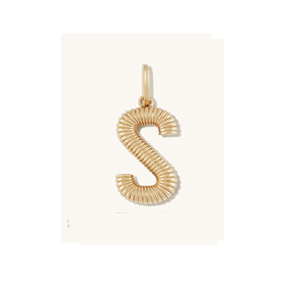 Mid-length Letter Necklace