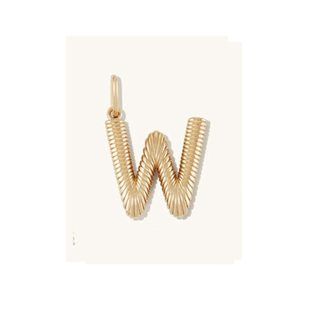 Mid-length Letter Necklace