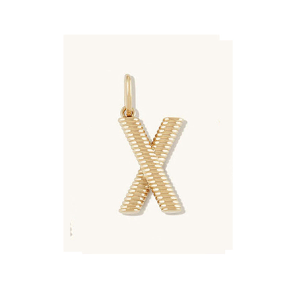 Mid-length Letter Necklace