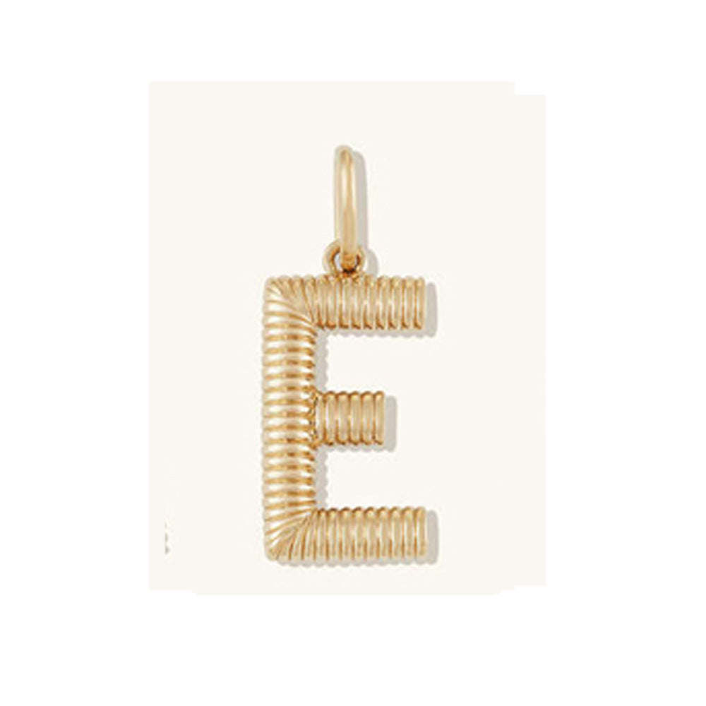 Mid-length Letter Necklace