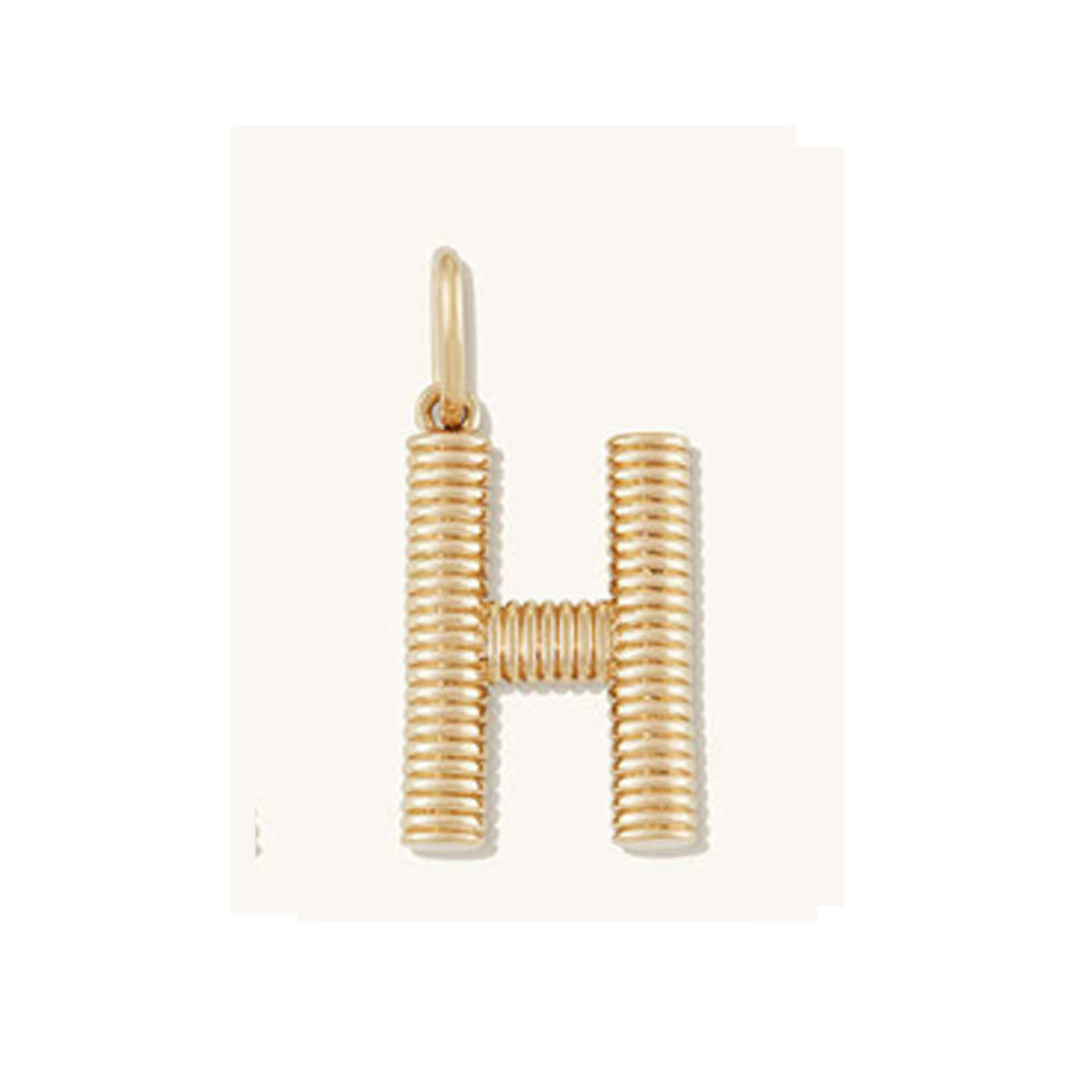 Mid-length Letter Necklace