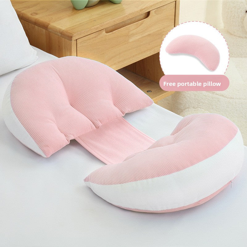 Waist-protecting Side Sleeping Pillow For Pregnant Women Belly-supporting Pillow