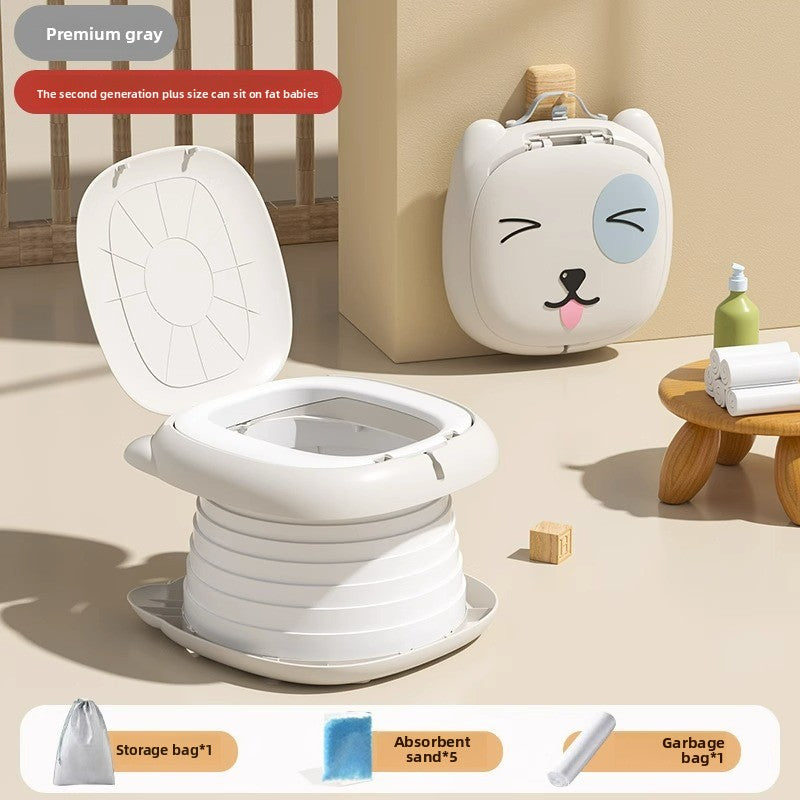 Children's Car Folding Toilet