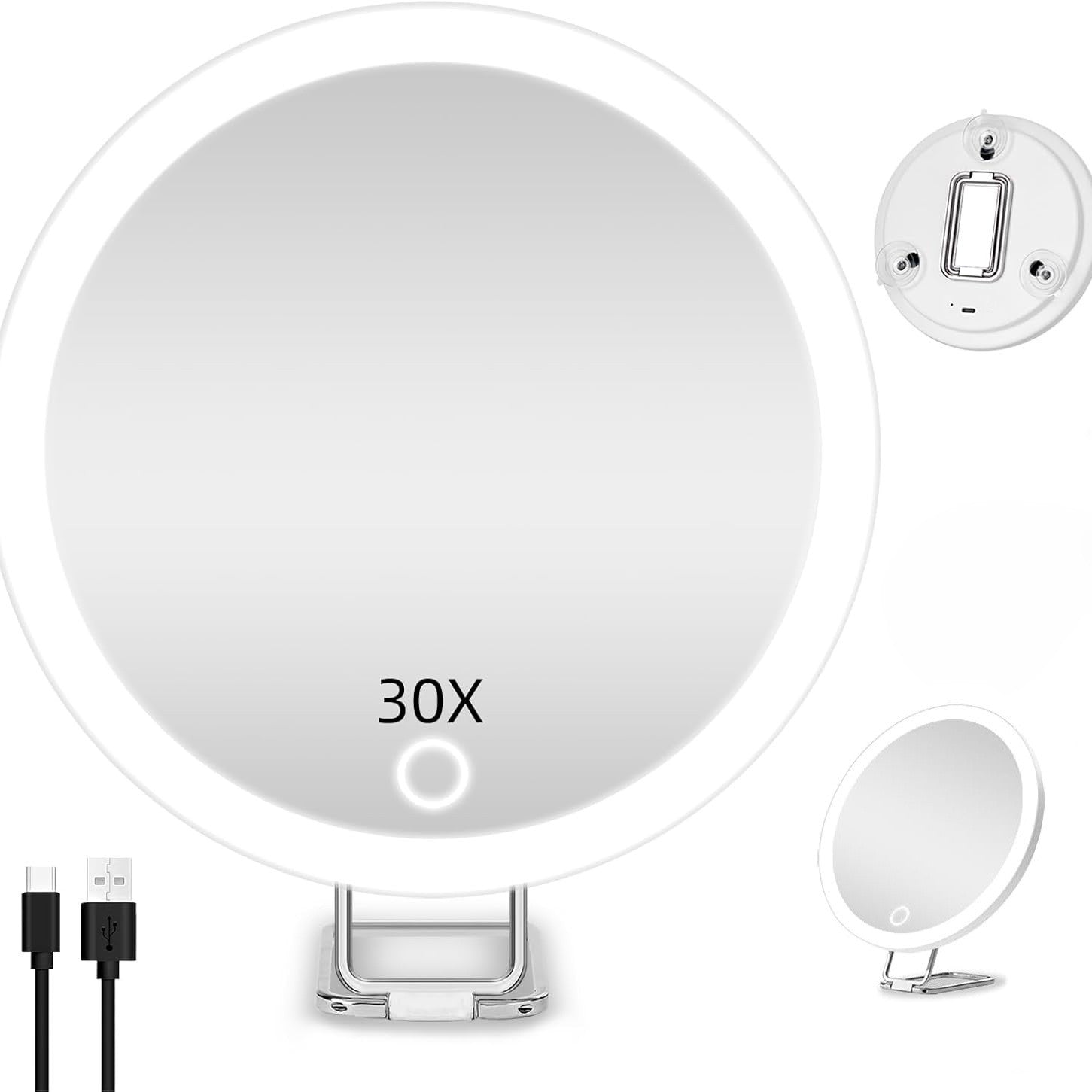6 Inch Enlarged Makeup Mirror