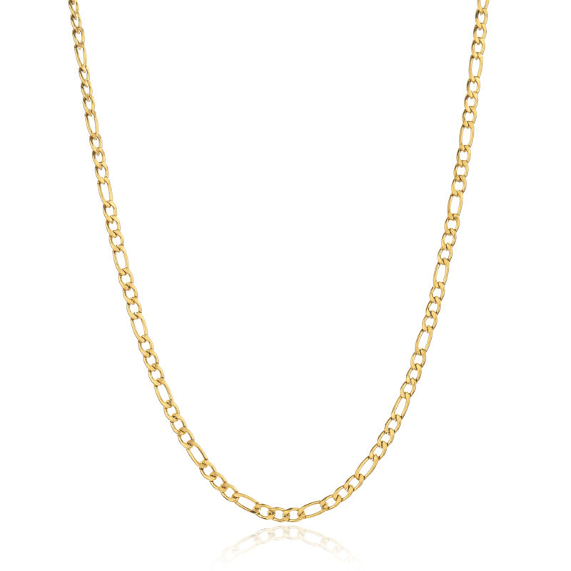 Electroplated Gold Single Chain