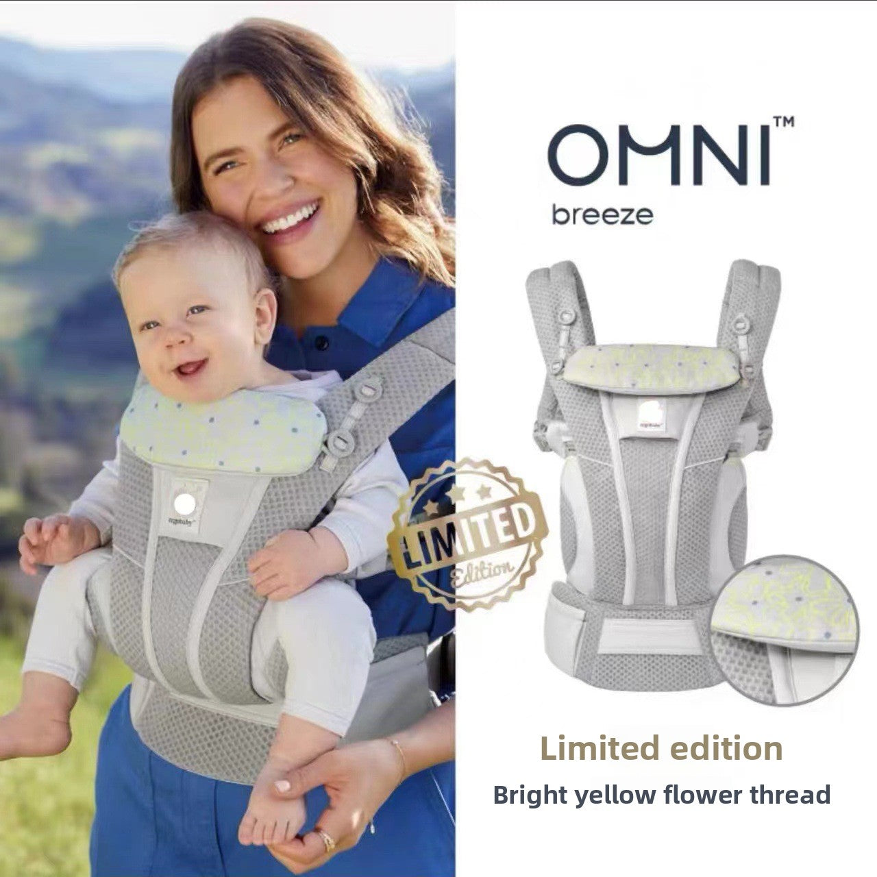 Baby Carrier Front and Back