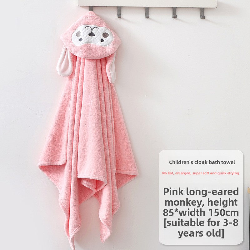 Children's Bath Towel Cape