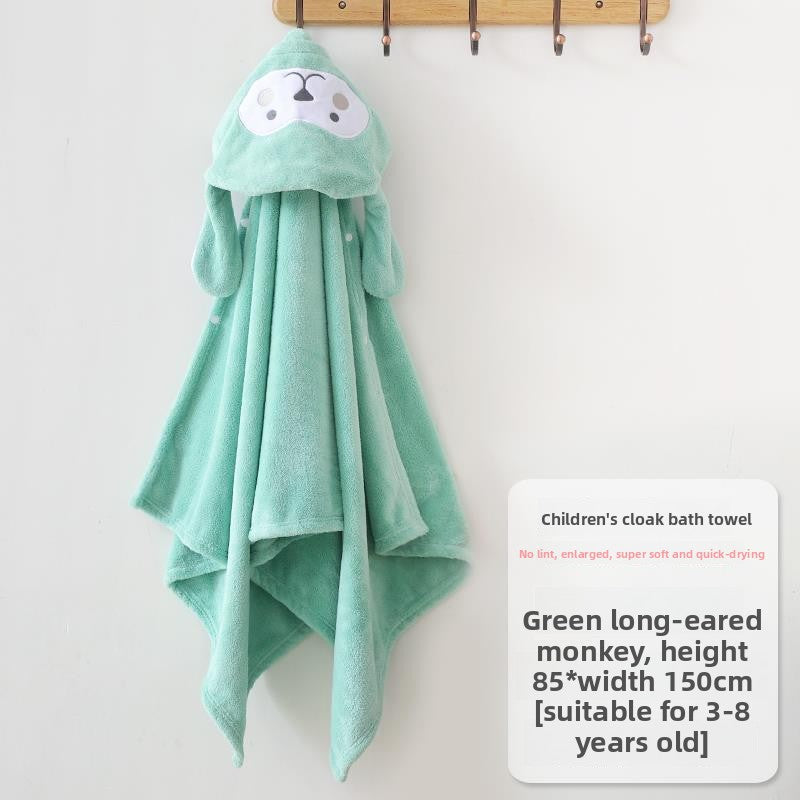 Children's Bath Towel Cape